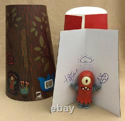 Tim Biskup SIGNED 8 & 4 Red Helper Set AUTOGRAPHED 2004 Critterbox SKETCH NEW