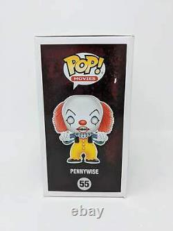 Tim Curry IT the Movie Pennywise #55 Signed Beckett Certified Funko Pop Auto