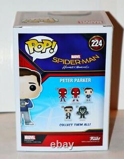 Tom Holland Signed Spider-Man Peter Parker Homecoming Funko Pop Beckett PSA