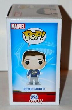 Tom Holland Signed Spider-Man Peter Parker Homecoming Funko Pop Beckett PSA