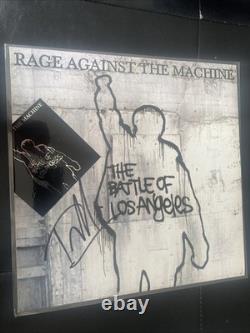 Tom Morello Signed Autographed Rage Against The Machine Lp Vinyl Battle Of La