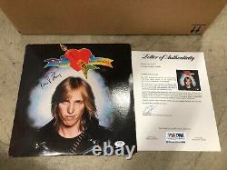 Tom Petty and the Heartbreakers Signed Autographed Vinyl Album LP PSA Letter