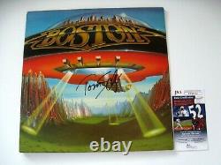 Tom Scholz Autographed Signed Boston Self Titled Vinyl JSA # FF40522