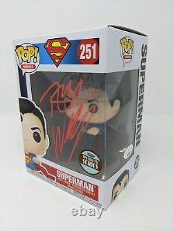 Tom Welling Signed Superman #251 Exclusive Funko Pop Autographed JSA