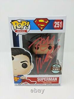 Tom Welling Signed Superman #251 Exclusive Funko Pop Autographed JSA