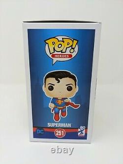 Tom Welling Signed Superman #251 Exclusive Funko Pop Autographed JSA