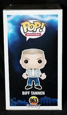 Tom Wilson Signed Biff Tannen Back To Future Autograph Funko POP Beckett PSA