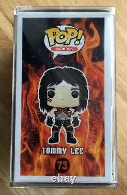 Tommy Lee Signed Autographed Motley Crue #73 Funko Pop Vinyl Figure! Drummer