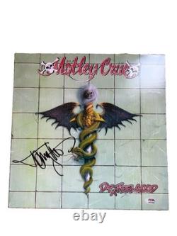 Tommy Lee Signed Autographed Vinyl LP Dr Feelgood Album PSA/DNA COA AUTHENTIC