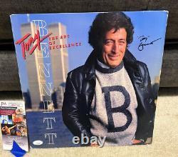 Tony Bennett signed Autographed Art Of Excellence Vinyl Album Jazz Singer Jsa