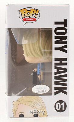 Tony Hawk Autographed Funko Pop! #01 Vinyl Figure Birdhouse Skateboarder & Actor