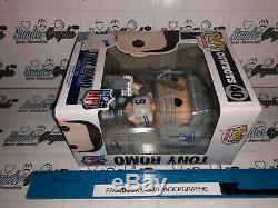 Tony Romo Dallas Cowboys Signed Autographed Funko Pop Vaulted-beckett Bas Coa