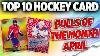 Top 10 Hockey Card Pulls Of The Month 100k Card