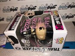 Travis Mutha F Barker Blink 182 Signed Autographed Funko Pop-psa Dna Coa Psadna