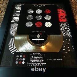 Twenty One Pilots (BLURRYFACE) CD LP Record Vinyl Autographed Signed