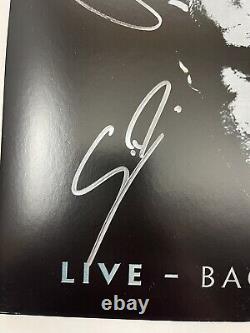 Udo Dirkshneider Signed Autographed Live Back To The Roots Vinyl Album