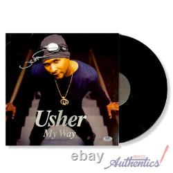 Usher Signed Autographed Vinyl LP My Way PSA/DNA Authenticated