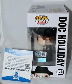 Val Kilmer Signed Doc Holliday Holiday Tombstone Funko Pop Beckett BAS PSA