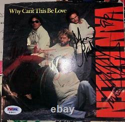 Van Halen 5150 45 record vinyl signed autograph by ALL Eddie Van Halen PSA LOA