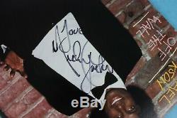 Vtg 1979 Michael Jackson Off The Wall Hand Signed 33rpm Vinyl Record Near Mint