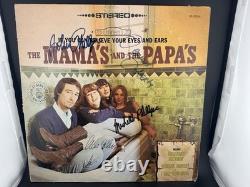 WHOLE BAND SIGNED Mamas and the Papas Album Autographed Vinyl