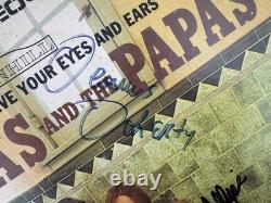 WHOLE BAND SIGNED Mamas and the Papas Album Autographed Vinyl