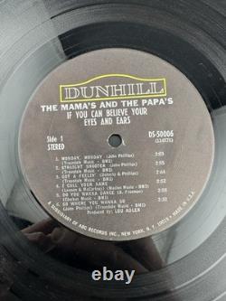 WHOLE BAND SIGNED Mamas and the Papas Album Autographed Vinyl