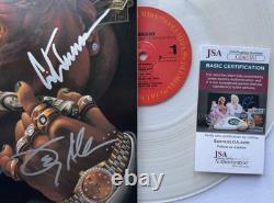 Warrant Hand Signed Autographed Dirty Rotten. Vinyl Album Lp +jsa Coa