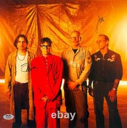 Weezer Signed Autographed Vinyl Insert Weezer (The Gold Album) PSA/DNA Auth