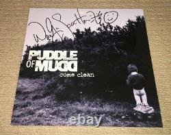 Wes Scantlin Signed Autographed Puddle Of Mudd Come Clean Vinyl Record Album