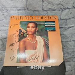 Whitney Houston Self-Titled Vinyl Record Album Signed Autographed By Artist Aris