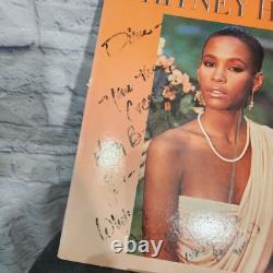 Whitney Houston Self-Titled Vinyl Record Album Signed Autographed By Artist Aris