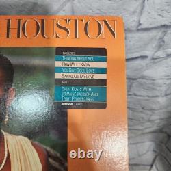 Whitney Houston Self-Titled Vinyl Record Album Signed Autographed By Artist Aris