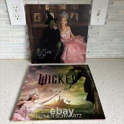 Wicked The Soundtrack 2LP Vinyl Signed Insert ARIANA & CYNTHIA Autographed