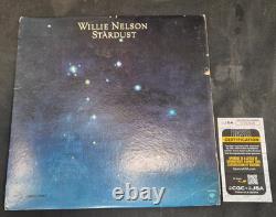 Willie Nelson Signed Autographed Stardust Album Vinyl Record JSA AA