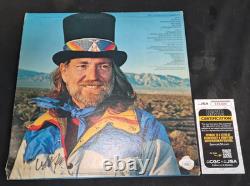 Willie Nelson Signed Autographed Stardust Album Vinyl Record JSA AA