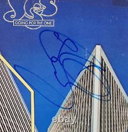 YES + 3 Signed Autographed Vinyl Insert GOING FOR THE ONE JSA # AA23910