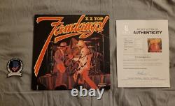 ZZ Top full band signed autographed Fandango vinyl record Beckett LOA #AC25652