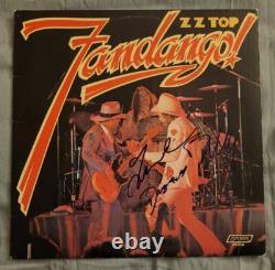 ZZ Top full band signed autographed Fandango vinyl record Beckett LOA #AC25652