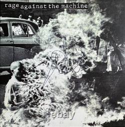 Zack De La Rocha Autographed Signed Rage Against The Machine Vinyl
