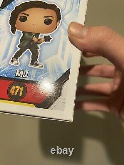 Zendaya Signed Mj Funko Pop 471 Spider-man Far From Home Bas Beckett Coa Auto