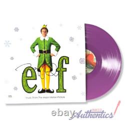 Zooey Deschanel Signed Autographed Vinyl LP Elf PSA/DNA Authenticated