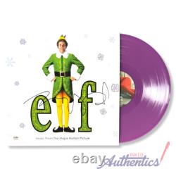 Zooey Deschanel Signed Autographed Vinyl LP Elf PSA/DNA Authenticated