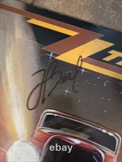 Zz Top Hand Signed Autographed Eliminator Vinyl Lp
