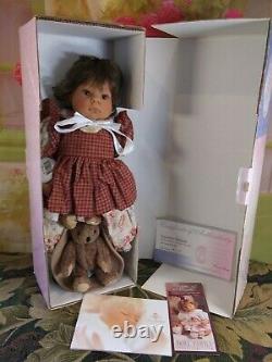 2002 Lee Middleton Doll Country Charm Par Reva Schick Nouveau Dans La Boîte Signée
