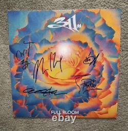 311 Vinyle Full Bloom Autographié Signé Indie Exclusive clair avec des tourbillons bleus