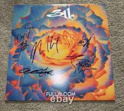 311 Vinyle Full Bloom Autographié Signé Indie Exclusive clair avec des tourbillons bleus