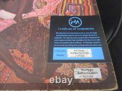 ALBUM VINYLE AUTOGRAPHE SIGNÉ DE CARLOS SANTANA ABRAXAS 1 AVEC COA