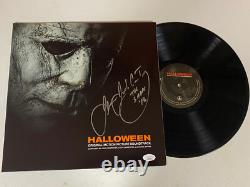 ALBUM VINYLE SIGNÉ PAR JAMES JUDE COURTNEY HALLOWEEN AVEC COA JSA AF66880