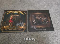 ASHLEY McBRYDE Lindeville et LE DIABLE QUE JE CONNAIS Vinyle LP Autographié X2